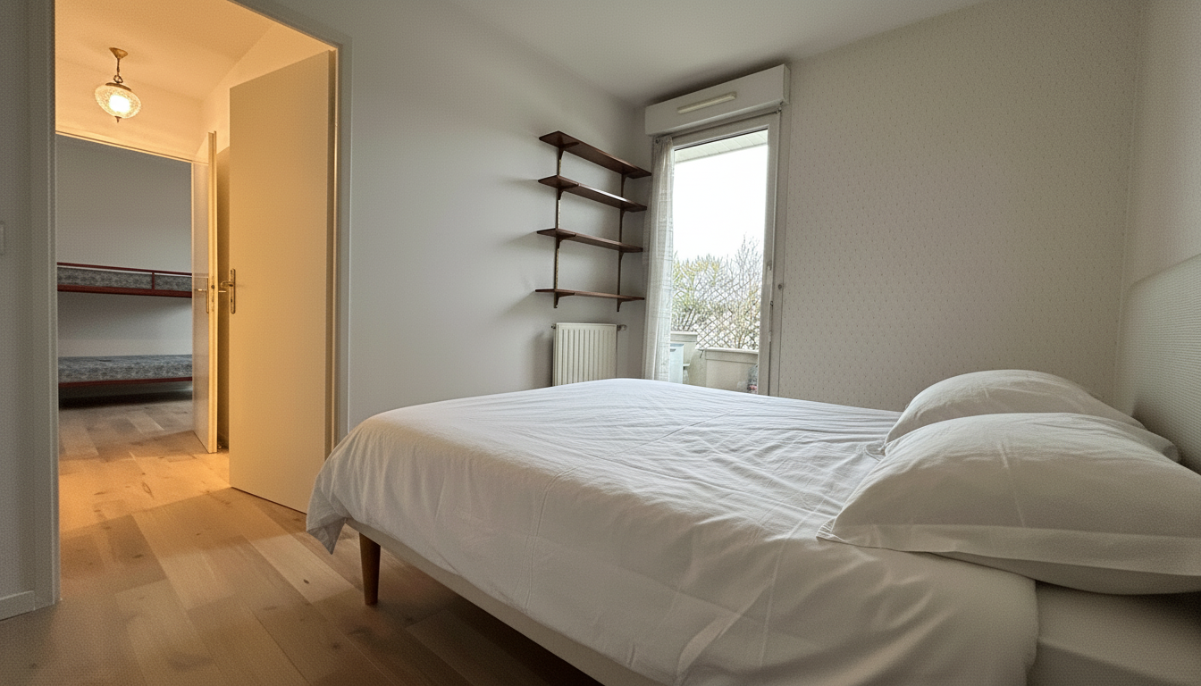 À LOUER - Appartement 5 pièces MEUBLÉ avec terrasse à MASSY - 89,14 m2