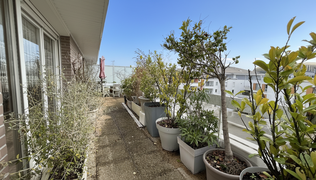 À LOUER - Appartement 5 pièces MEUBLÉ avec terrasse à MASSY - 89,14 m2